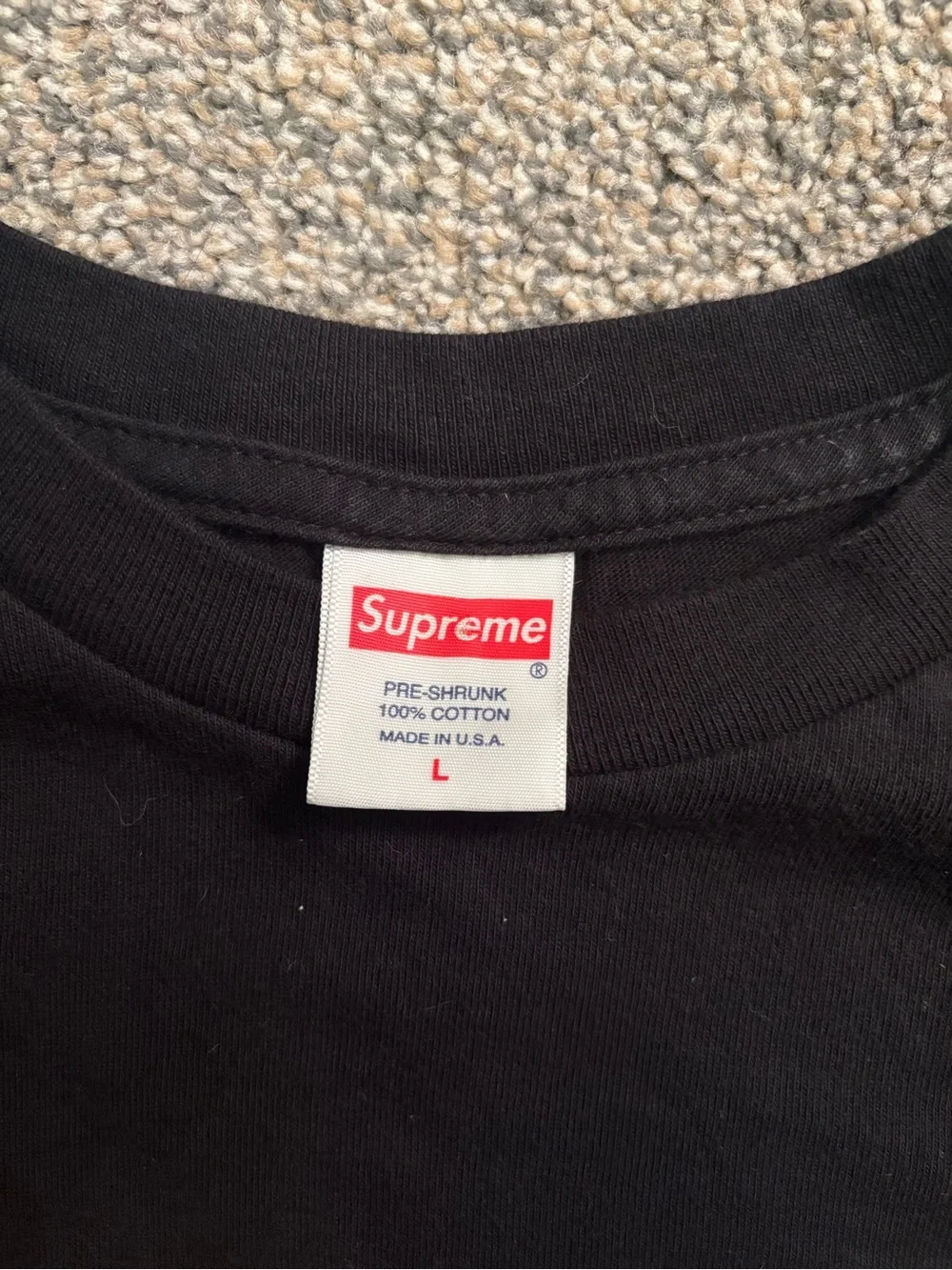 Supreme classic black